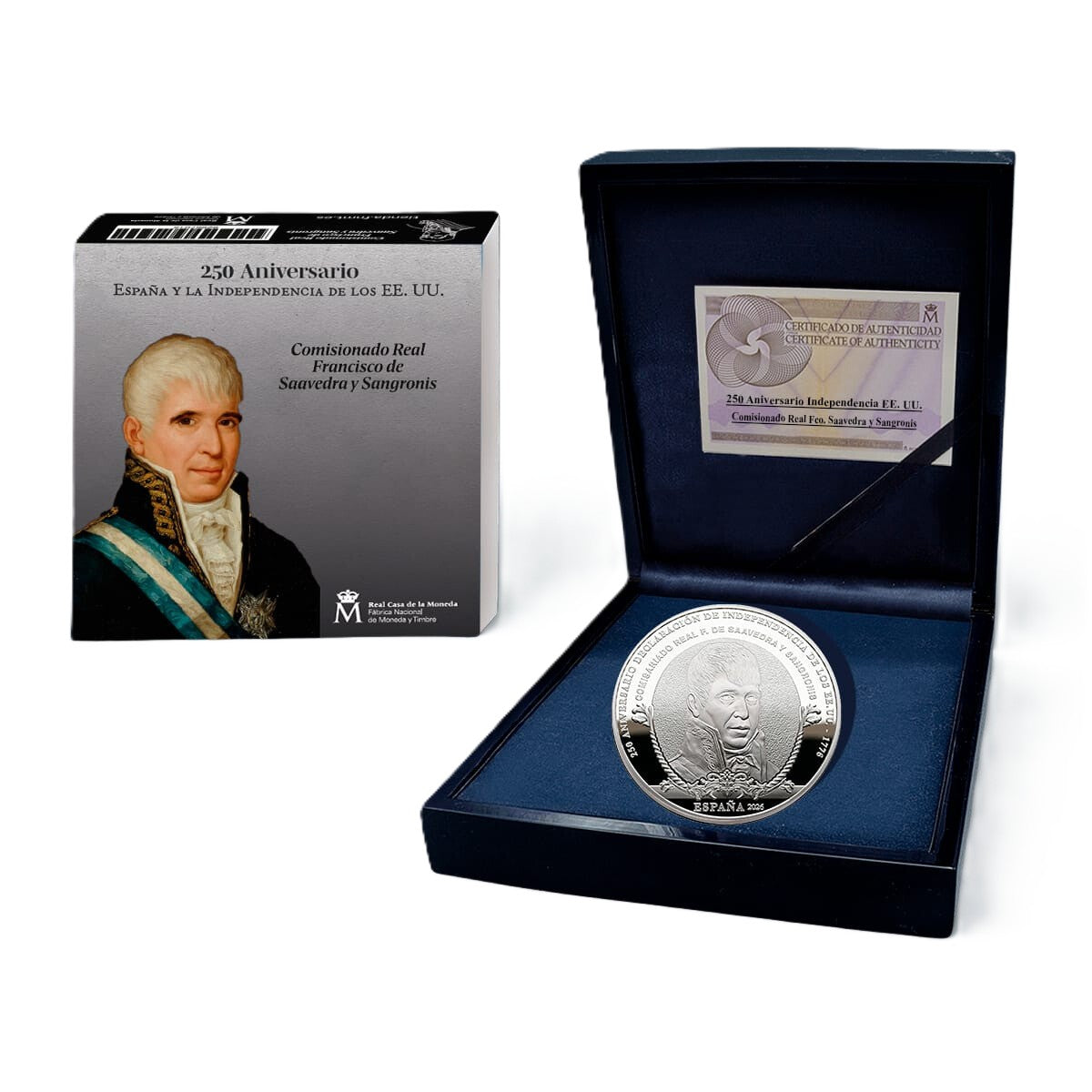 2026 Francisco de Saavedra - 10€ Espanha Proof